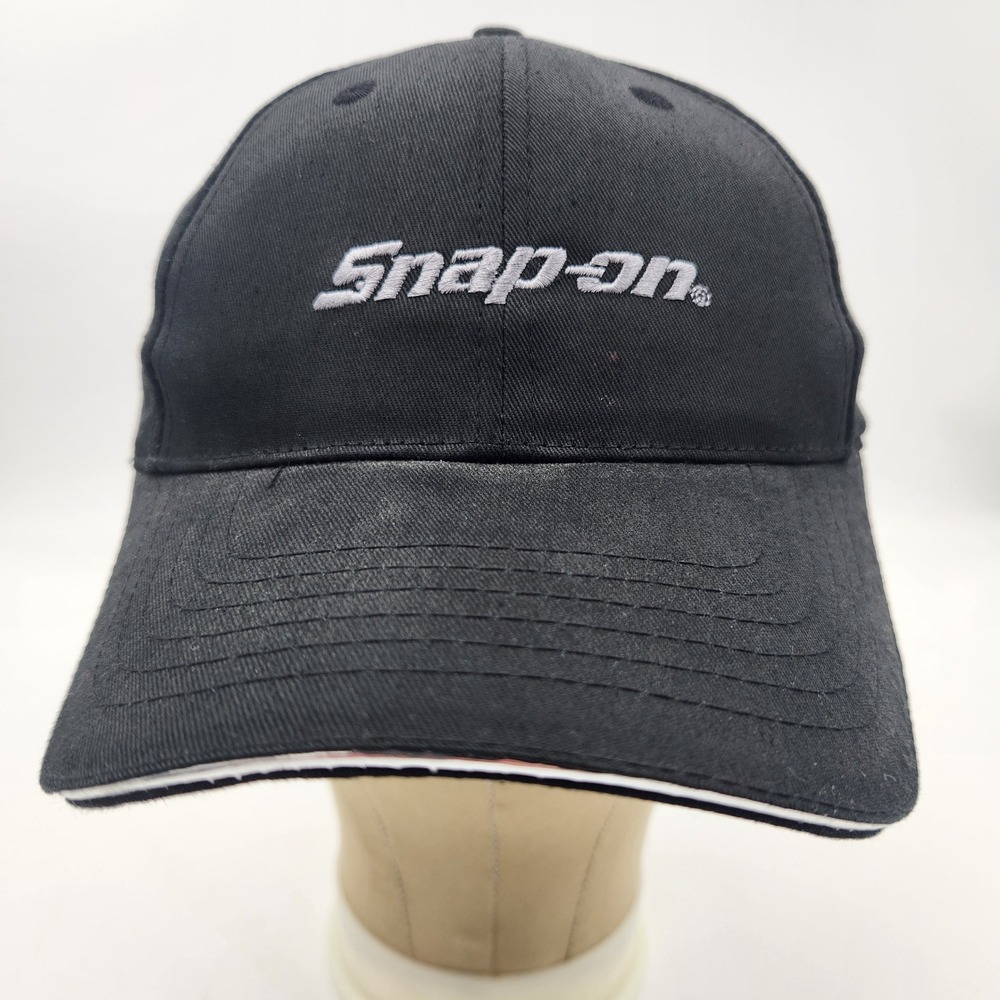 Snap-on Tools Black Embroidered Baseball Cap K-Products Adjustable Hat 2015